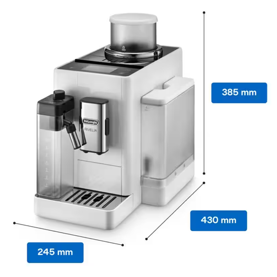 Delonghi EXAM440.55.W Rivelia automata kávéfőző, fehér 