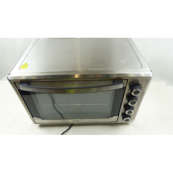 MPM MPE-08/T elektromos sütő rozsdamentes külső 2000W 45L, hőlégkeverés, időzitő MPE08/T