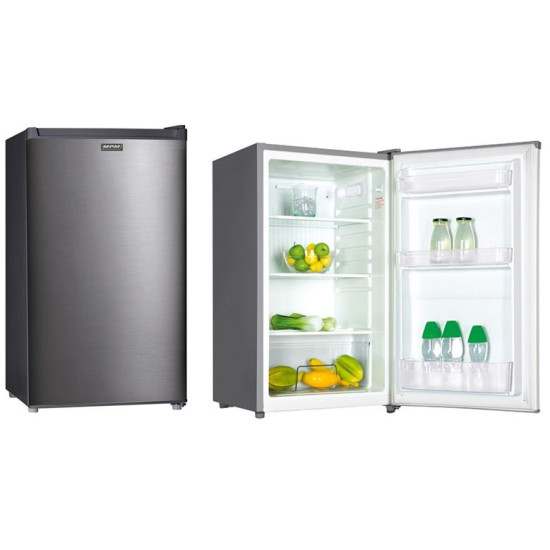 MPM hűtőszekrény inox 91l fagyasztó nélküli 84 cm MPM-94-CJ-34S/AA