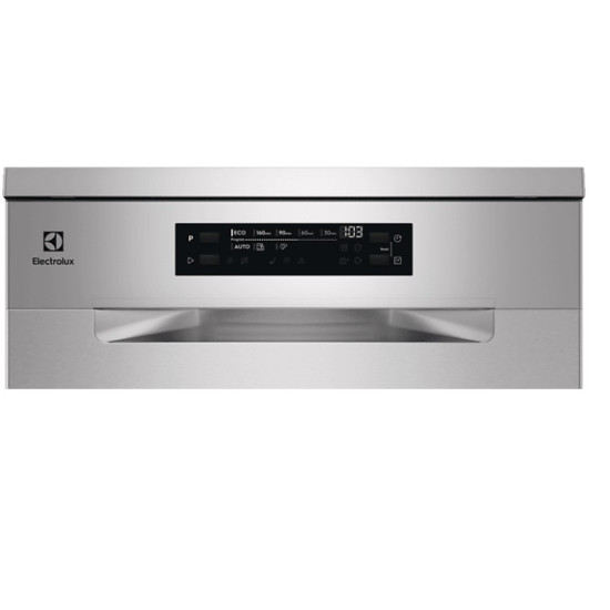 Electrolux ESM48400SX mosogatógép, 14 terítékes, inverter motor, 3 kosár, automatikus ajtónyitás, 59.8x62.2x85 cm, inox 