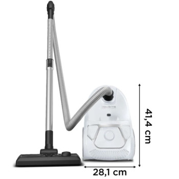 Rowenta RO3927EA Compact Power porzsákos porszívó, 750W, fehér 