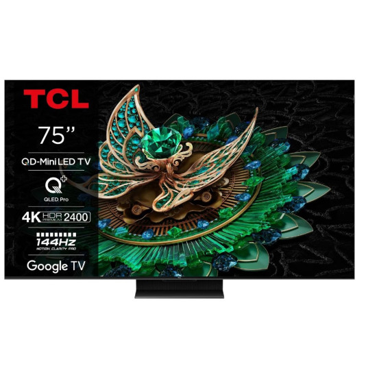 TCL 75C765 UHD MiniLED QLED Google Smart TV,75",190.5cm 