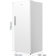 Gorenje FNC717DAW5 No Frost fagyasztószekrény,384L, inverteres kompresszor, 70x68.5x172 cm 