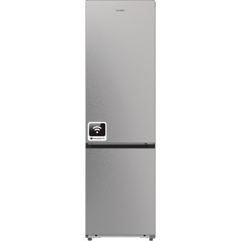 Gorenje NRB620C6X4WFE No Frost Plus alulfagyasztós kombinált hűtőszekrény, inverteres kompresszor, WIFI, 283/130L, 59.5x65.8x203 cm, inox 