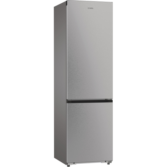 Gorenje NRB620C6X4WFE No Frost Plus alulfagyasztós kombinált hűtőszekrény, inverteres kompresszor, WIFI, 283/130L, 59.5x65.8x203 cm, inox 