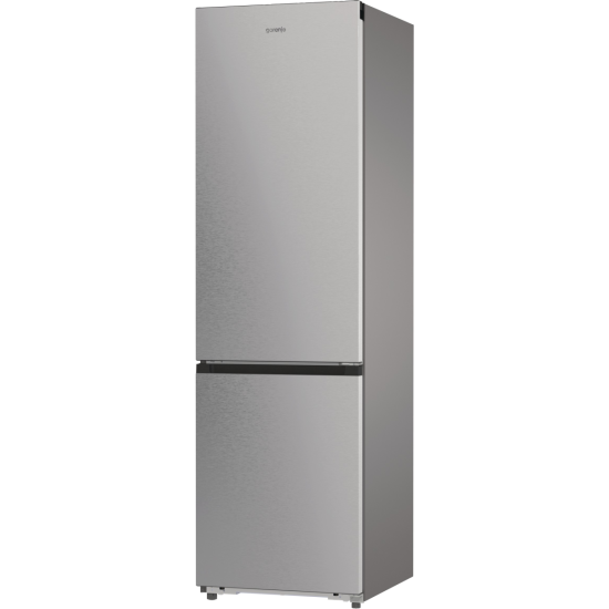 Gorenje NRB620C6X4WFE No Frost Plus alulfagyasztós kombinált hűtőszekrény, inverteres kompresszor, WIFI, 283/130L, 59.5x65.8x203 cm, inox 