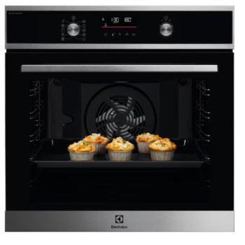 Electrolux EOD6P77WX beépíthető hőlégkeveréses sütő, 72L, WIFI, 59.6x56.9x59.4 cm, inox 