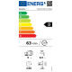 Electrolux ESG42310SW keskeny mosogatógép,9 terítékes,44.5x61.5x85cm