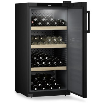 Liebherr WSBL 4201 borhűtő, 141 palackos, 59.7x76.3x128.4 cm, fekete 
