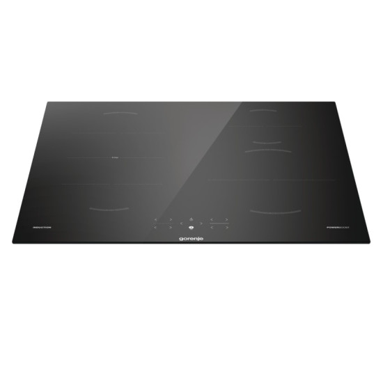 Gorenje GI621FMC 59.5cm beépíthető indukciós főzőlap,Bridge összekapcsolható főzőzónával fekete,59.5x52x5.4cm,BigZone 23 cm Tökéletes megoldás a legnagyobb serpenyőkhöz