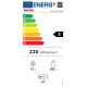 MPM MPM-254-FF-50/E Total No Frost alulfagyasztós kombinált hűtőszekrény,182/71L,54x60x180cm