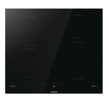 Gorenje GI601FMC 59.5cm beépíthető indukciós főzőlap,59.5x52x5.4cm,fekete,BigZone 23 cm Tökéletes megoldás a legnagyobb serpenyőkhöz