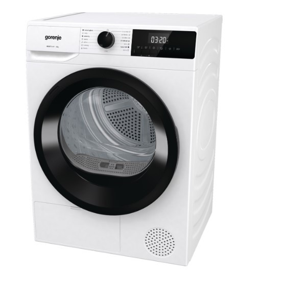 Gorenje DHNE83 hőszivattyús szárítógép,8kg,inverter motor,59.5x55x84.5cm