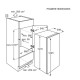 Electrolux LRB3AE12S beépíthető egyajtós hűtőszekrény, 208L, 54.8x54.9x121.8 cm 