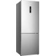 Gorenje NRK720EAXL4 No Frost Plus alulfagyasztós kombinált hűtőszekrény, inverteres kompresszor, 345/150L, szürke, 70.4x69.4x200 cm