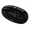 ECG RB 010 Black Rádiós ébresztőóra 