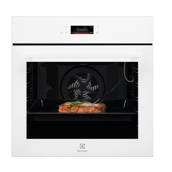 Electrolux EOE8P39V beépíthető hőlégkeveréses sütő, 72L, 59.6x56.9x59.4 cm, fehér 