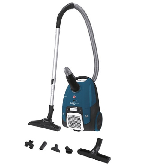 Hoover TXL10HM 011 porzsákos porszívó,700W,fényes mélykék 