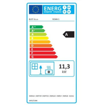 Warnex Roma S csempés sütős kandalló,bézs,11.3kW