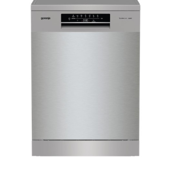 Gorenje GS643E90X mosogatógép, inox,16 teríték, 3 kosár, 59.9x59.7x84.5 cm, inox 