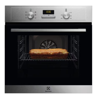 Electrolux EOH3F00BX beépíthető sütő, 65L, 59.4x56.8x59.4 cm, inox 