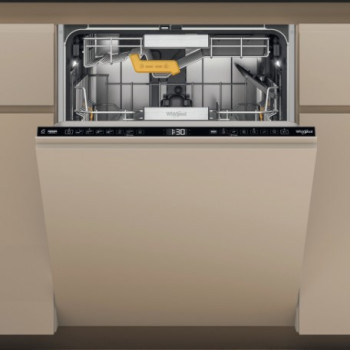 Whirlpool W8I HF58 TU teljesen beépíthető mosogatógép, 14 teríték, 3 kosár, 60cm, automatikus ajtónyitás funkció 