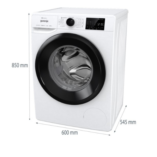 Gorenje WPNEI82A1SWIFI elöltöltős mosógép 8kg,gőzfunkció, 60x54.5x85 cm, inverter motor 