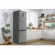 Gorenje NRB620C61X4WFE No Frost Plus alulfagyasztós kombinált hűtőszekrény, 283/130L, WIFI, inverteres kompresszor, 59.5x65.8x203 cm, inox 