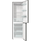 Gorenje N61EA2XL4 No Frost Plus alulfagyasztós kombinált hűtőszekrény,204/96L,texturált szürke metál szín,60x59.2x185cm