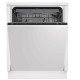 Beko BDIN38643C teljesen beépíthető mosogatógép,16 teríték, 3 kosár, automatikus ajtónyitás, 59.8x55x81.8 cm 