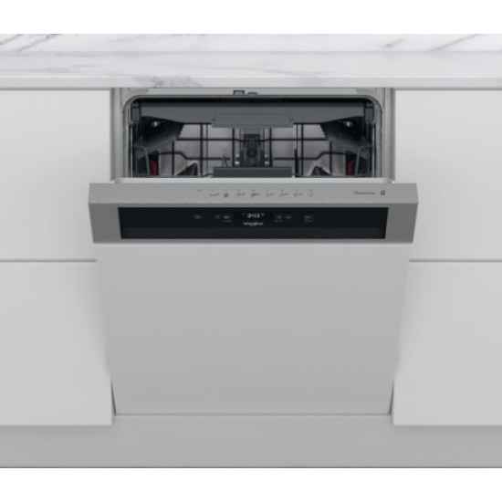 Whirlpool WBC 3C34 PF X beépíthető mosogatógép,14 teríték,59.8x55.5x82cm,inox