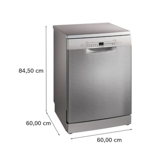 Bosch SMS2HVI72E mosogatógép 13 teríték, inox, 60x60x84.5 cm 