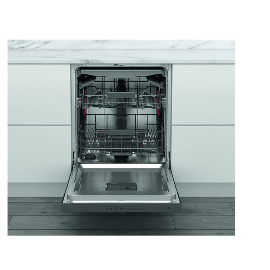 Whirlpool WBO 3T333 P 6.5 X beépíthető mosogatógép,14 teríték,inox,59.8x55.5x82cm