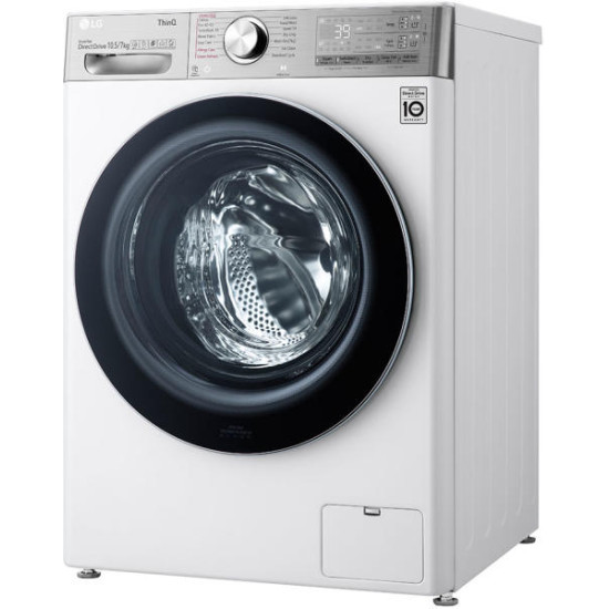 LG F4DV910H2EA mosó- és szárítógép, 10.5/7 kg, inverter motor, 60x56.5x85 cm 