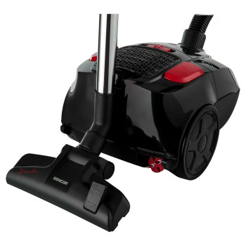 Sencor SVC6001BKEUE3 porzsákos porszívó, fekete, 700W