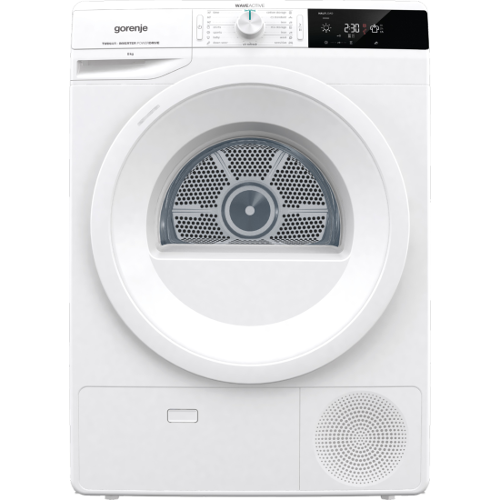 Gorenje DE83/GI hőszivattyús szárítógép, 8kg, inverter motor, 60x62.5x85 cm