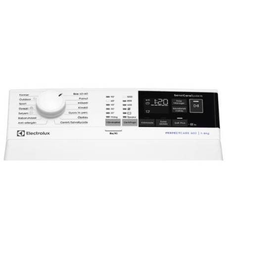 Electrolux EW6TN4262H felültöltős mosógép,6kg,40x60x89cm