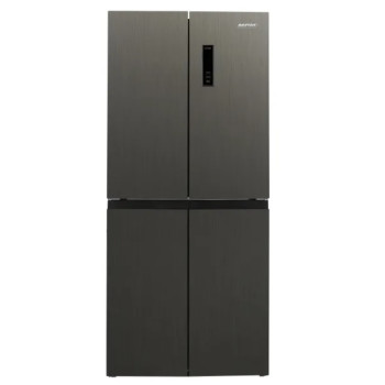 MPM MPM-434-SBF-04 Side by Side inverter motoros sötét inox Multidoor, 271/150L, inverteres kompresszor, 79x70x180 cm 