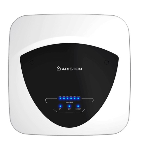 Ariston ANDRIS ELITE 10U/5 EU mosogató fölé helyezhető forróvíztároló,10L,1200W