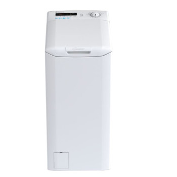 Candy CSTG282D2/1-S felültöltős mosógép, 8kg, Wifi+NFC, 41x60x86cm