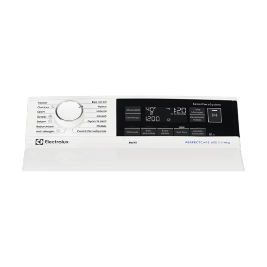 Electrolux EW6TN3262H felültöltős mosógép,6kg,40x60x89cm 