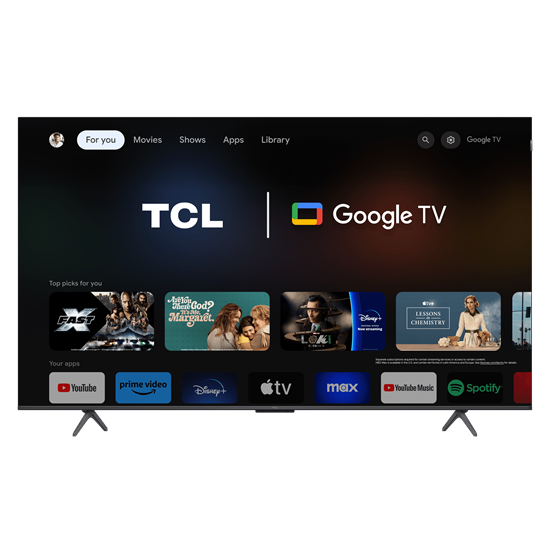 TCL 55T8B QLED GOOGLE SMART 4K HDR LED TV,55",139.7cm 