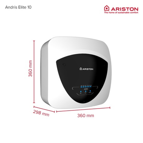 Ariston ANDRIS ELITE 10U/5 EU mosogató fölé helyezhető forróvíztároló,10L,1200W