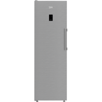 Beko B3RMFNE314XB No Frost fagyasztószekrény, inverteres kompresszor, 286L, vágott ezüst szín, 59.7x70.9x186.5 cm 