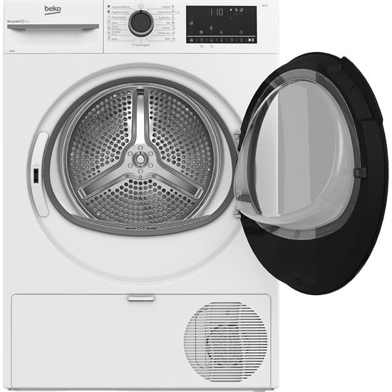 Beko BM3T40230W hőszivattyús szárítógép, 10kg, 59.8x60.7x84.6cm