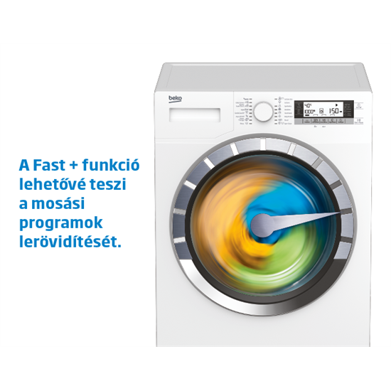 Beko HTE7616X0 mosó-szárítógép,7/4kg,ProSmart™ inverteres motor,60x50x84cm 