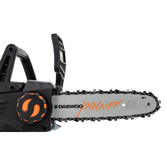 Daewoo DALCHS18-10 akkus láncfűrész, 18 V, 25.4 cm, fekete-szürke 