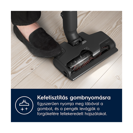 Electrolux EP81B25WET vezeték nélküli álló porszívó,indigókék szín 