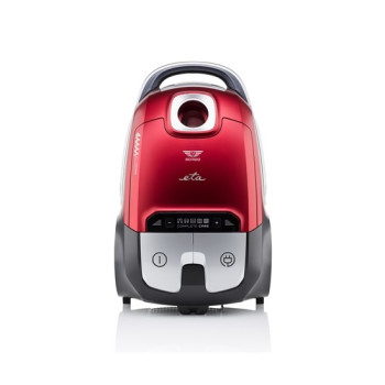 Eta 351190000 porzsákos porszívó, 800W, turbó fej, mini turbó fej, piros/fekete 
