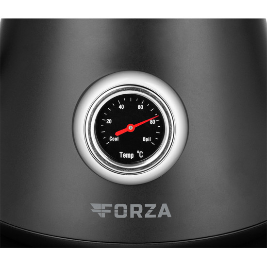 ECG Forza 5000 Pour over Nero vízforraló,0.8L,fekete